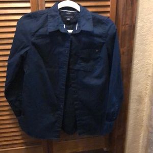 Tommy Hilfiger small navy dress shirt